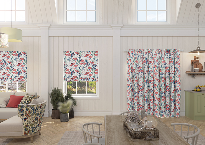 Belle Fuchsia, Neapolitan - Made to Measure Curtains - Image 14